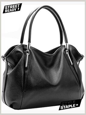 Satchel Handbag Tote Shoulder Bag Crossbody Top Handle Leather Purse